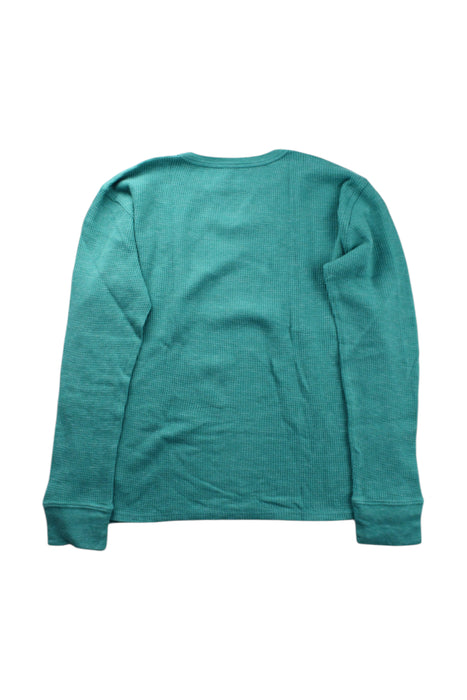 A Green Long Sleeve T Shirts from Crewcuts in size 12Y for neutral. (Back View)