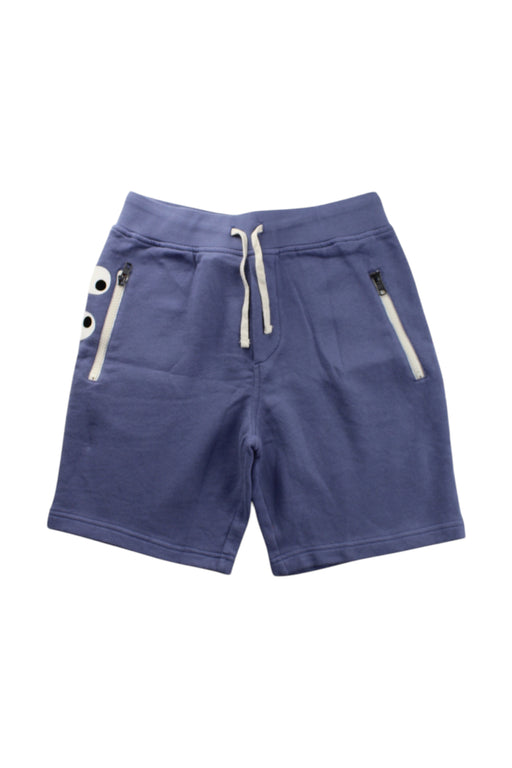 A Blue Shorts from Crewcuts in size 12Y for boy. (Front View)