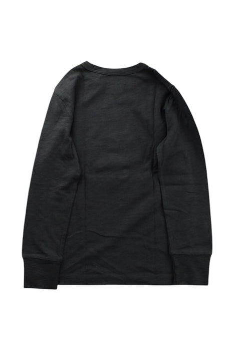 A Black Long Sleeve Tops from Crewcuts in size 4T for neutral. (Back View)