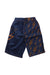 A Navy Shorts from City Threads in size 4T for boy. (Back View)