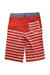 A Red Shorts from Boden in size 5T for boy. (Back View)