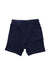 A Navy Shorts from Crewcuts in size 3T for neutral. (Back View)