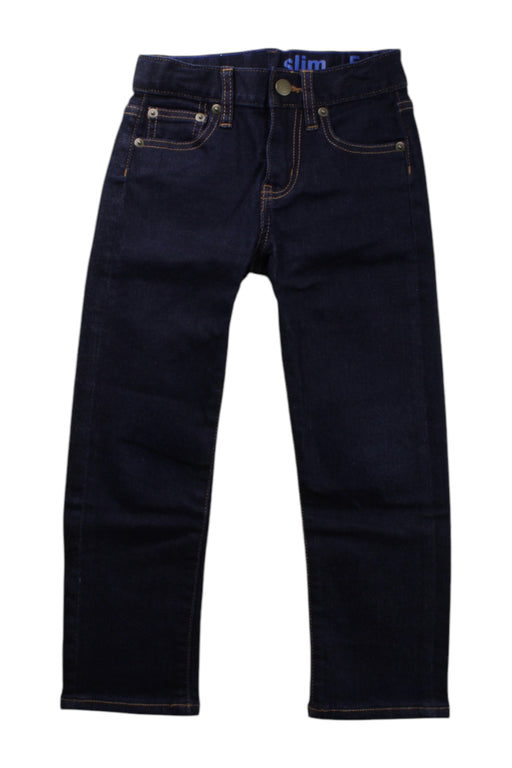 A Navy Jeans from Crewcuts in size 5T for neutral. (Front View)