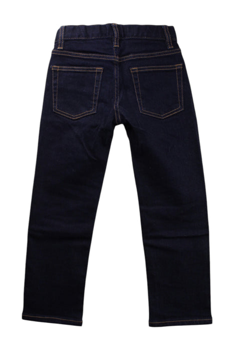A Navy Jeans from Crewcuts in size 5T for neutral. (Back View)