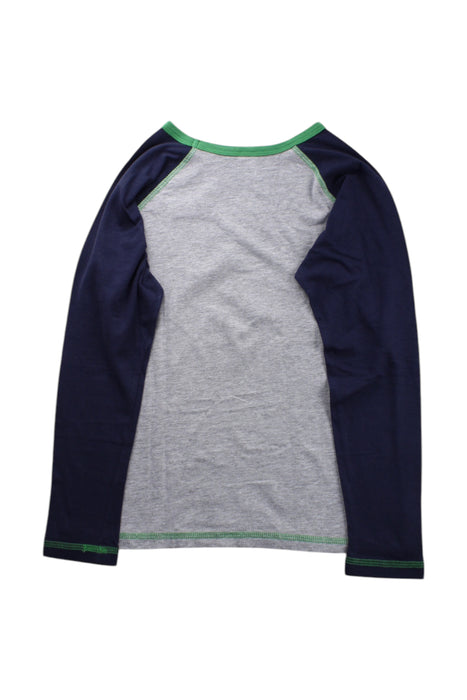 A Navy Long Sleeve T Shirts from City Threads in size 8Y for neutral. (Back View)