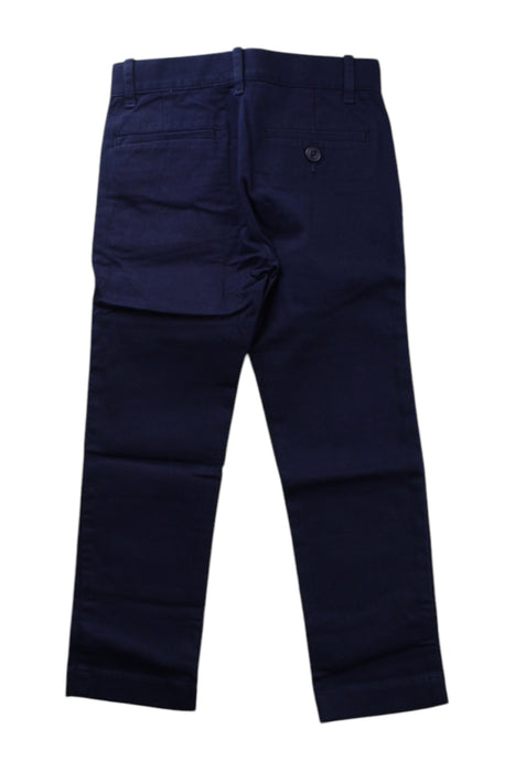 A Navy Dress Pants from Crewcuts in size 5T for boy. (Back View)