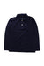 A Navy Long Sleeve Polos from Crewcuts in size 4T for neutral. (Front View)