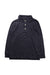 A Navy Long Sleeve Polos from Crewcuts in size 4T for boy. (Front View)