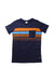 A Navy Short Sleeve T Shirts from City Threads in size 7Y for boy. (Front View)