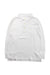 A White Long Sleeve Polos from Crewcuts in size 4T for neutral. (Front View)