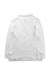A White Long Sleeve Polos from Crewcuts in size 4T for neutral. (Back View)
