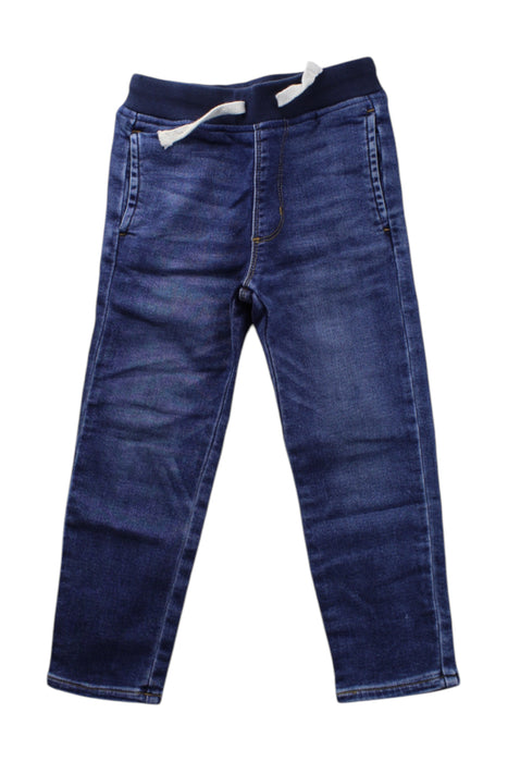 A Navy Jeans from Crewcuts in size 5T for boy. (Front View)