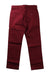 A Burgundy Dress Pants from Crewcuts in size 5T for boy. (Back View)