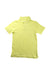 A Yellow Short Sleeve Polos from Crewcuts in size 12Y for boy. (Front View)