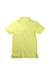 A Yellow Short Sleeve Polos from Crewcuts in size 12Y for boy. (Back View)
