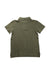 A Green Short Sleeve Polos from Crewcuts in size 4T for boy. (Back View)