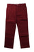 A Burgundy Casual Pants from Crewcuts in size 4T for boy. (Front View)