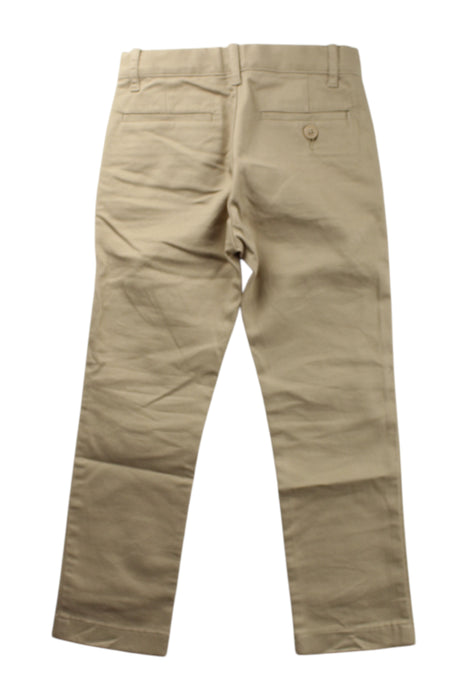 A Beige Casual Pants from Crewcuts in size 5T for neutral. (Back View)