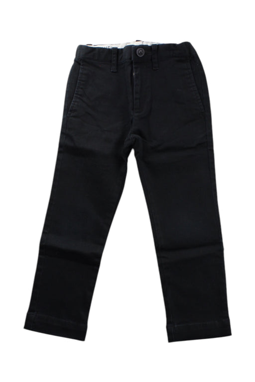 A Black Casual Pants from Crewcuts in size 4T for boy. (Front View)