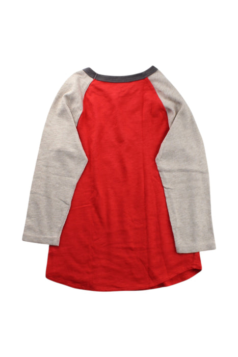 A Red Long Sleeve T Shirts from Crewcuts in size 8Y for neutral. (Back View)