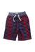 A Navy Shorts from Boden in size 7Y for boy. (Front View)