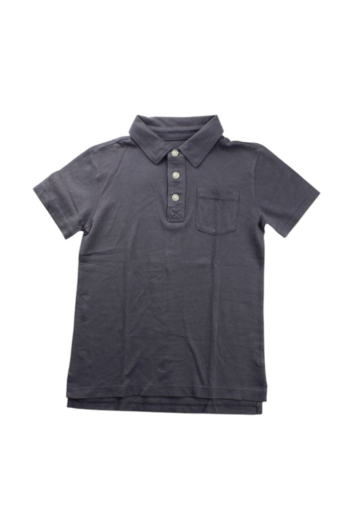 A Navy Short Sleeve Polos from Crewcuts in size 4T for neutral. (Front View)