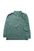 A Green Long Sleeve Polos from Crewcuts in size 4T for neutral. (Front View)