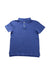 A Blue Short Sleeve Polos from Crewcuts in size 4T for neutral. (Front View)