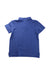 A Blue Short Sleeve Polos from Crewcuts in size 4T for neutral. (Back View)