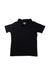 A Black Short Sleeve Polos from City Threads in size 5T for neutral. (Front View)