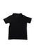 A Black Short Sleeve Polos from City Threads in size 5T for neutral. (Back View)