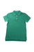 A Green Short Sleeve Polos from Crewcuts in size 4T for neutral. (Front View)
