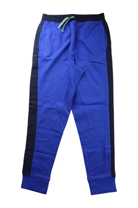 A Blue Sweatpants from Crewcuts in size 10Y for boy. (Front View)