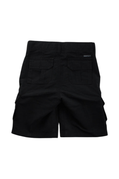 A Black Shorts from Quiksilver in size 4T for boy. (Back View)