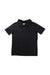 A Black Short Sleeve Polos from City Threads in size 5T for boy. (Front View)