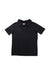 A Black Short Sleeve Polos from City Threads in size 5T for boy. (Front View)