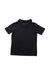 A Black Short Sleeve Polos from City Threads in size 5T for boy. (Back View)