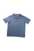 A Blue Short Sleeve Polos from City Threads in size 5T for boy. (Front View)