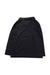 A Black Long Sleeve Polos from City Threads in size 5T for neutral. (Back View)