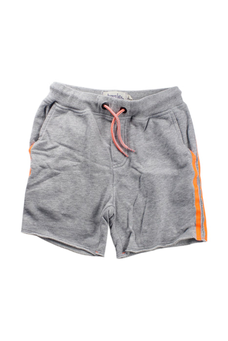 A Grey Shorts from Johnnie b in size 8Y for neutral. (Front View)