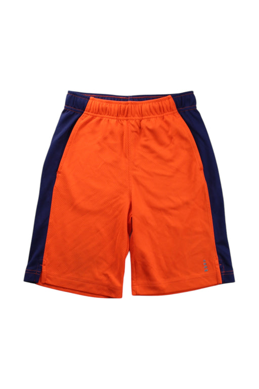 A Orange Active Shorts from Lands' End in size 8Y for boy. (Front View)