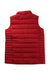 A Red Puffer/Quilted Coats & Outerwear from Lands' End in size 5T for neutral. (Back View)
