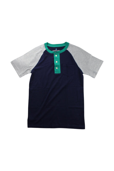 A Multicolour Short Sleeve Polos from Crewcuts in size 12Y for boy. (Front View)