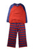 A Red Pyjama Sets from Boden in size 4T for neutral. (Front View)
