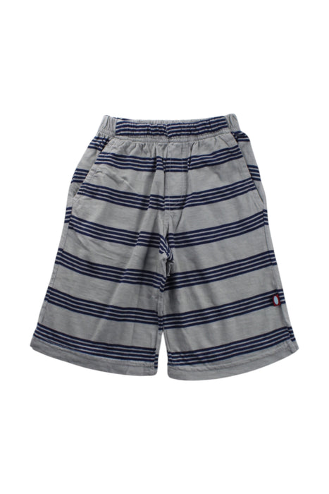 A Grey Shorts from City Threads in size 4T for neutral. (Front View)
