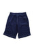 A Navy Shorts from City Threads in size 4T for neutral. (Back View)