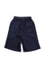 A Navy Shorts from City Threads in size 4T for neutral. (Front View)