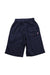 A Navy Shorts from City Threads in size 4T for neutral. (Back View)