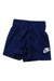 A Navy Shorts from Nike in size 0-3M for boy. (Front View)