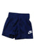 A Navy Shorts from Nike in size 0-3M for boy. (Front View)